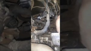 Toyota Ayris Corolla снятие актуатора переключения передач