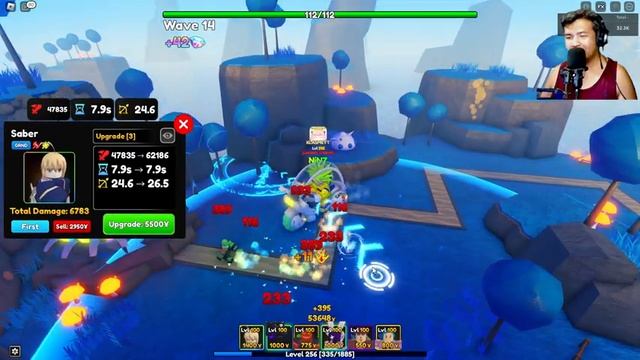 LVL 100 SABER (SPECIAL BANNER) SHOWCASE - ANIME ADVENTURES смотреть онлайн