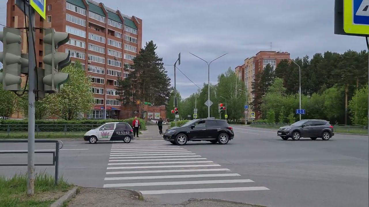 Сибирские просторы. Северск. ул. Калинина-Курчатова смотреть онлайн