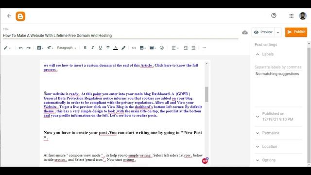 How To Write New Advance SEO Friendly Article In Blogger And Wordpress 2022 In Proper Way смотреть онлайн