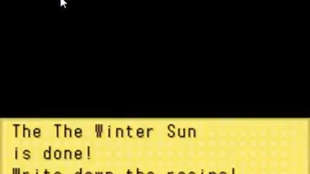 Harvest Moon Friends of Mineral Town ( Cooking Winter Sun ) смотреть онлайн