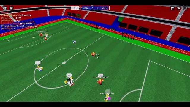 Carrying in a Pro Friendly League Match! | Touch Football Roblox TFGL смотреть онлайн