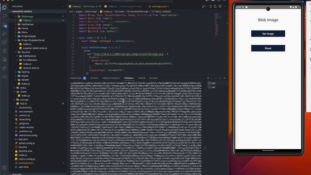 Image Blob React Native #axios #reactnative #imageblob #buffer смотреть онлайн
