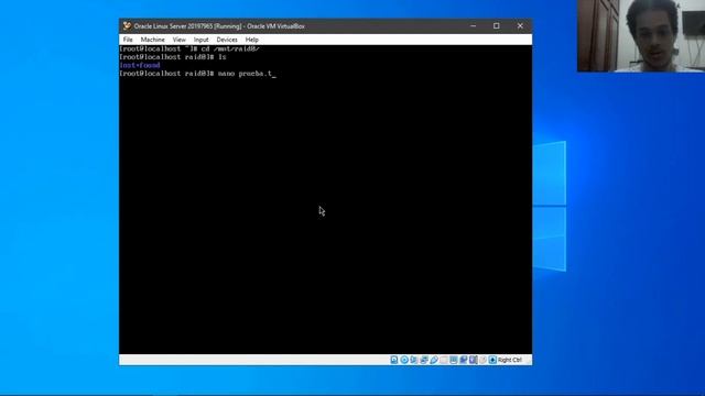 RAID 0, 1, 5 - ORACLE LINUX 8 смотреть онлайн