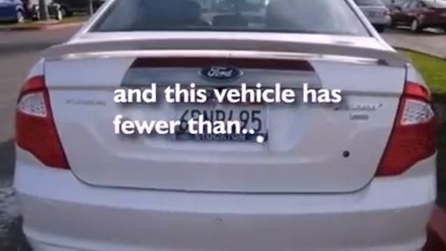 2011 FORD FUSION Stockton CA смотреть онлайн