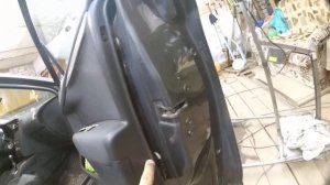 разборка двери ситроен С 4 своими руками