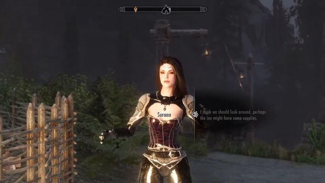 Serana complete dialogue Main Questline (old version) смотреть онлайн