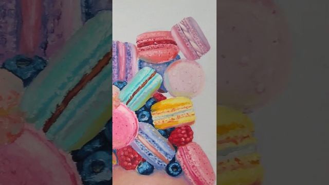 Oil painting "Macaron" смотреть онлайн