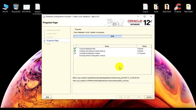Database Configuration Assistant | DBCA Oracle 12c | DBCA Command Line | DBCA-Silent 12c |Oracle 12 смотреть онлайн