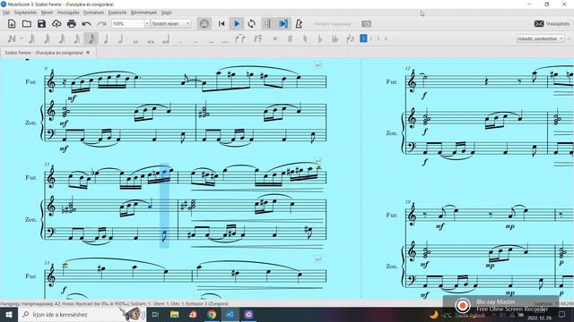 Szabó Ferenc - Furcsa álom Furulyára és zongorára смотреть онлайн
