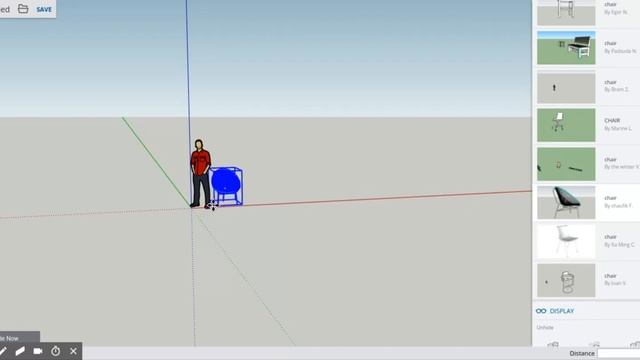 SketchUp online how to add components from the 3D warehouse смотреть онлайн