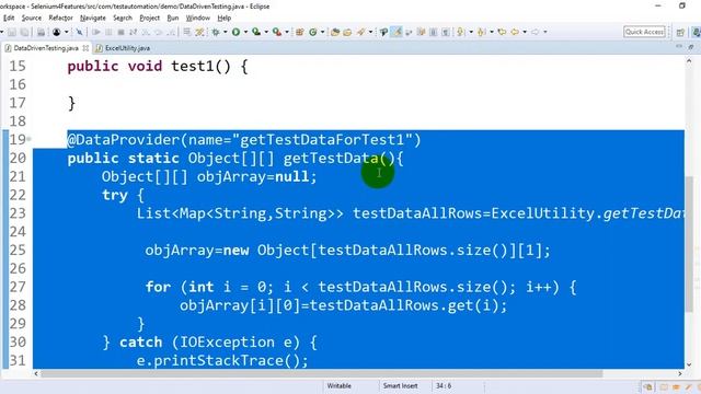 Data Driven Framework in Selenium WebDriver Part 1||Data Driven Framework in Selenium(Apache POI) смотреть онлайн