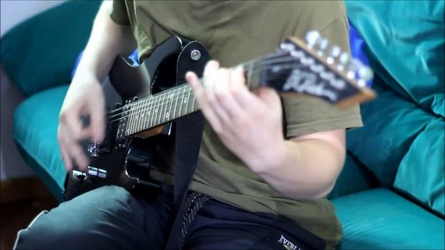 Pain "Zombie Slam" Guitar-cover смотреть онлайн