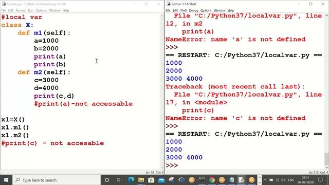 Python class 26 - Oops 03 смотреть онлайн
