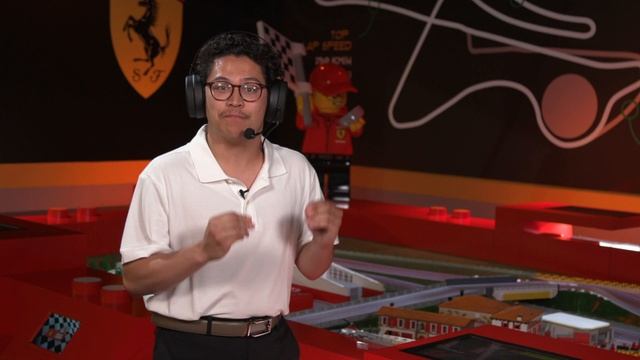 Take On Other Racers In The Virtual Race Zone | LEGO® Ferrari Build & Race смотреть онлайн