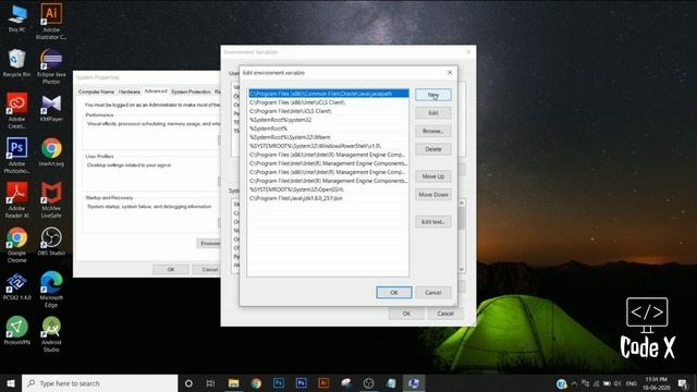 Java JDK Installation on windows 10 | Java Setup | JDK JRE 2020 смотреть онлайн