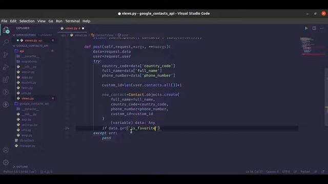 ? Let's Build a GOOGLE Contacts API Clone with Django Restframework смотреть онлайн
