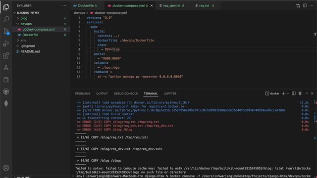 Django, Docker & Docker Compose | Simplest Explanation | Docker & Database integration with Django смотреть онлайн