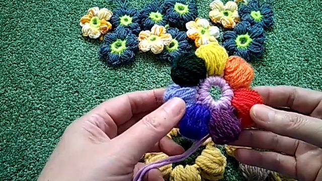 Вязание крючком для начинающих простых цветочов/ crochet flovers| ВЯЗАНЫЕ ЦВЕТЫ смотреть онлайн