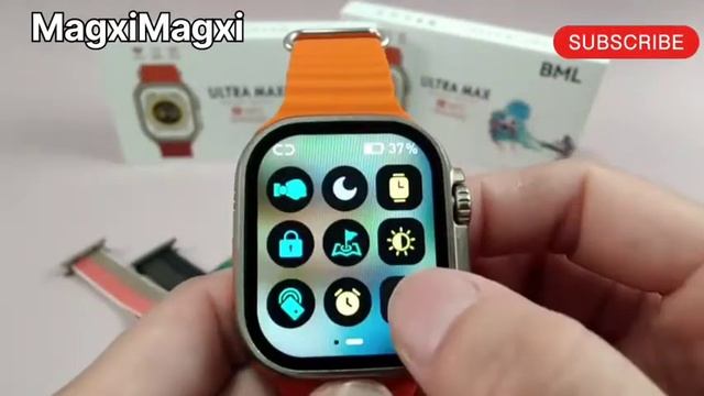 ??MODEL: BML Ultra Max | Smart Watch | 2.2 inch | Wireless Charging| Unboxing Review смотреть онлайн