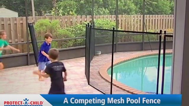 Protect-A-Child Pool Fence vs the Competition смотреть онлайн