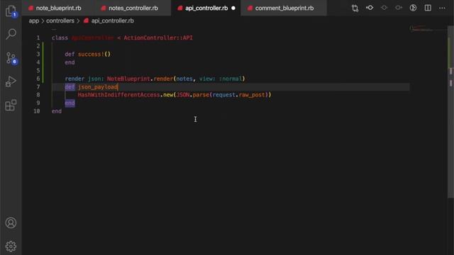 Rails API - Render JSON With The Blueprinter Gem смотреть онлайн