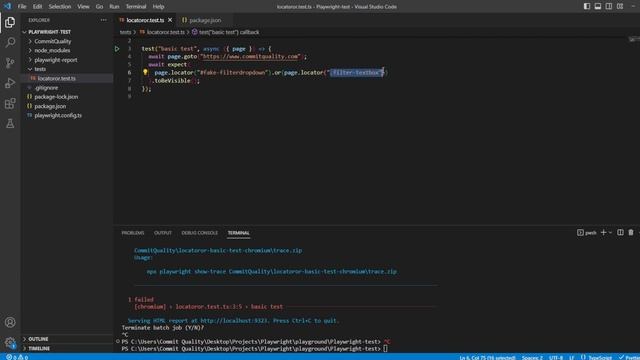 Playwright Tutorial - NEW Locator.or() Method смотреть онлайн
