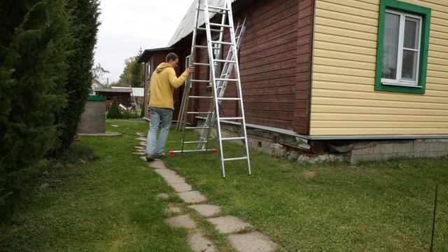 Трёхсекционная лестница KRAUSE MONTO TRIBILO