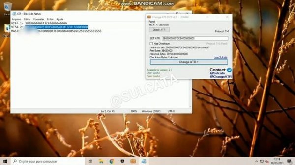 Example How to Change ATR at JCOP JAVA - CATR 2023