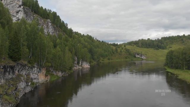 Природа губахинского района. Съёмочная площадка фильма Сердце Пармы с высоты птичьего полета смотреть онлайн