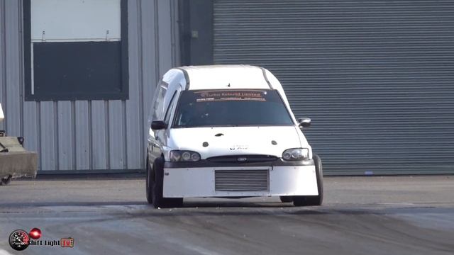 750BHP FORD ESCORT VAN - QUICKEST FWD VAN IN THE WORLD смотреть онлайн