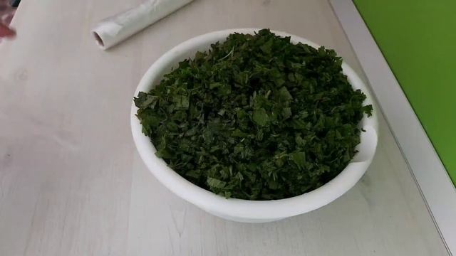 Заморозка зелени(крапивы) на зиму. смотреть онлайн