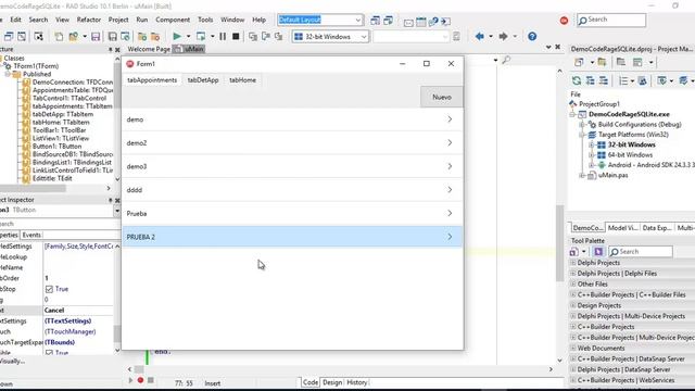 Desarrollando Apps Móviles con Delphi y SQLite - José Castillo Reyes смотреть онлайн