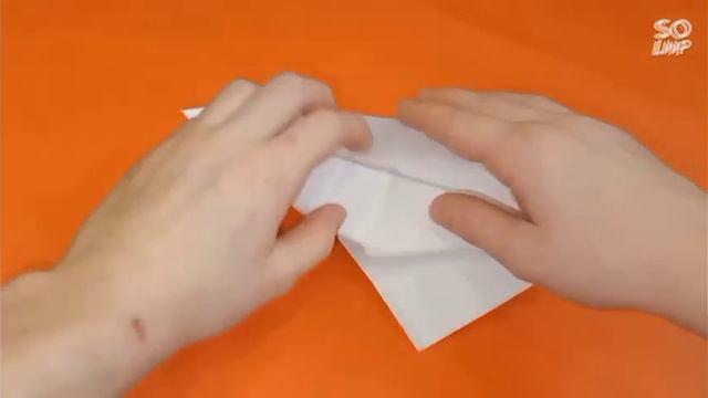 Как сделать журавлика. Очень просто. смотреть онлайн