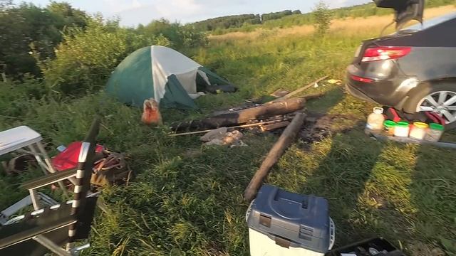 Отдых и рыбалка июль 2018, ч.3 река Кама смотреть онлайн