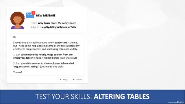 MySQL Database Administration - SQL Database for Beginners - Assignment Adding And Removing Columns смотреть онлайн