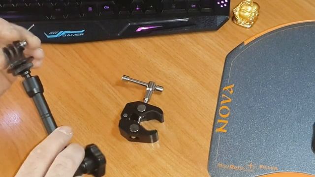 Экшен штатив для экшен камеры с креплением для велосипедов, мотоциклов и вообще ко всему! смотреть онлайн