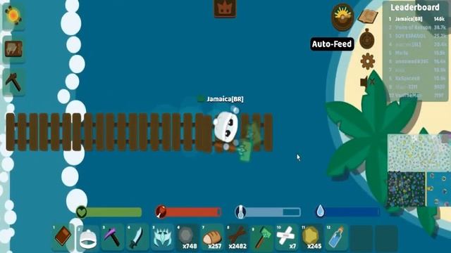 Cleaning the map Super Hammer - Starve.io - texas 2 / Mundo Jamaica! смотреть онлайн