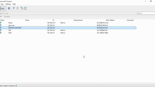 How to install and scan Advanced IP Scanner смотреть онлайн