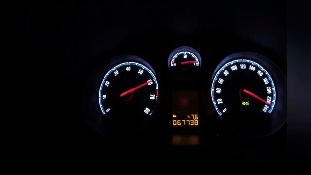 Opel Corsa OPC Acceleration 0-240 Km/h
