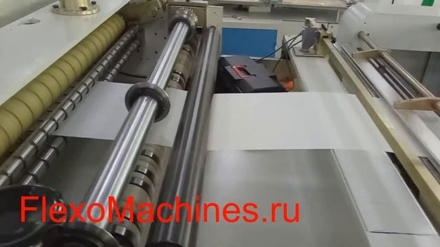 Листорезальная машина HQJ-1100D с системой продольной резки дисковыми ножами в работе смотреть онлайн