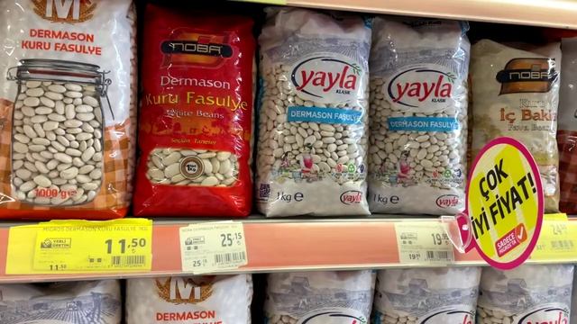 Цены на продукты в Турции 2021. Город Фетхие, супермаркет Мигрос. смотреть онлайн