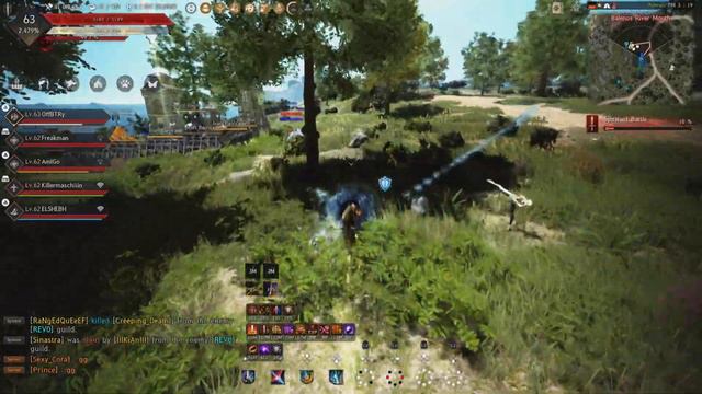 Black Desert Awakening Valkyrie Node War смотреть онлайн