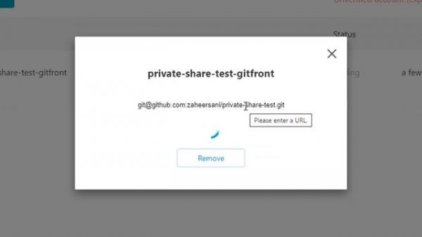 Share GitHub Private Repository with Link