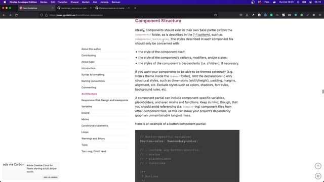 #TheCinCSS: Bagaimana Membuat Struktur Project Sass Yang Maintainable? смотреть онлайн