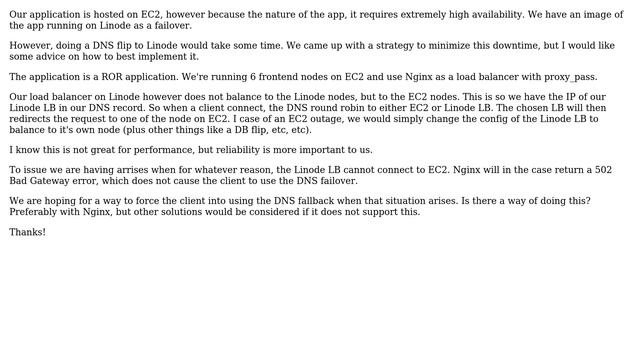 DNS Failover with multiple Nginx load balancers смотреть онлайн
