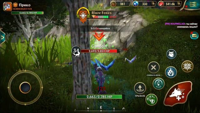 Разбиваем клан с ФАНТАСТИЧЕСКОЙ ЛИСОЙ в Wolf Tales смотреть онлайн