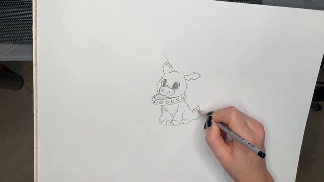 Рисую Новогоднего Оленёнка | Новый Год 2022 смотреть онлайн