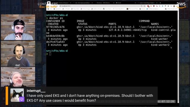 Unboxing EKS Distro! #ContainersFromTheCouch смотреть онлайн