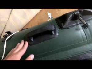 Тюнинг Лодки из ПВХ Как приклеить Ручки к Лодке в Домашних Условиях???